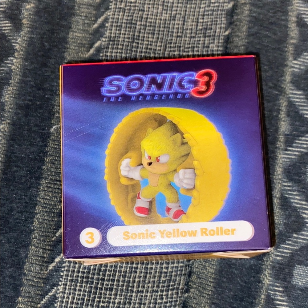 McDonald’s 2024 sonic 3. Sonic Yellow Roller